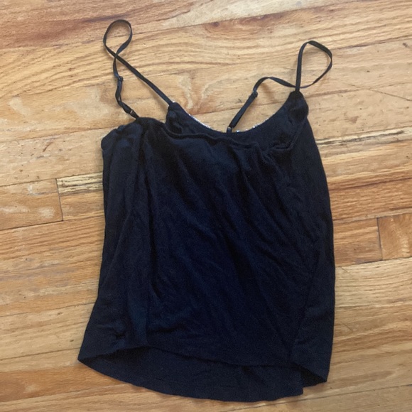 Candie’s Black Beaded Loose Camisole Top - Picture 5 of 6